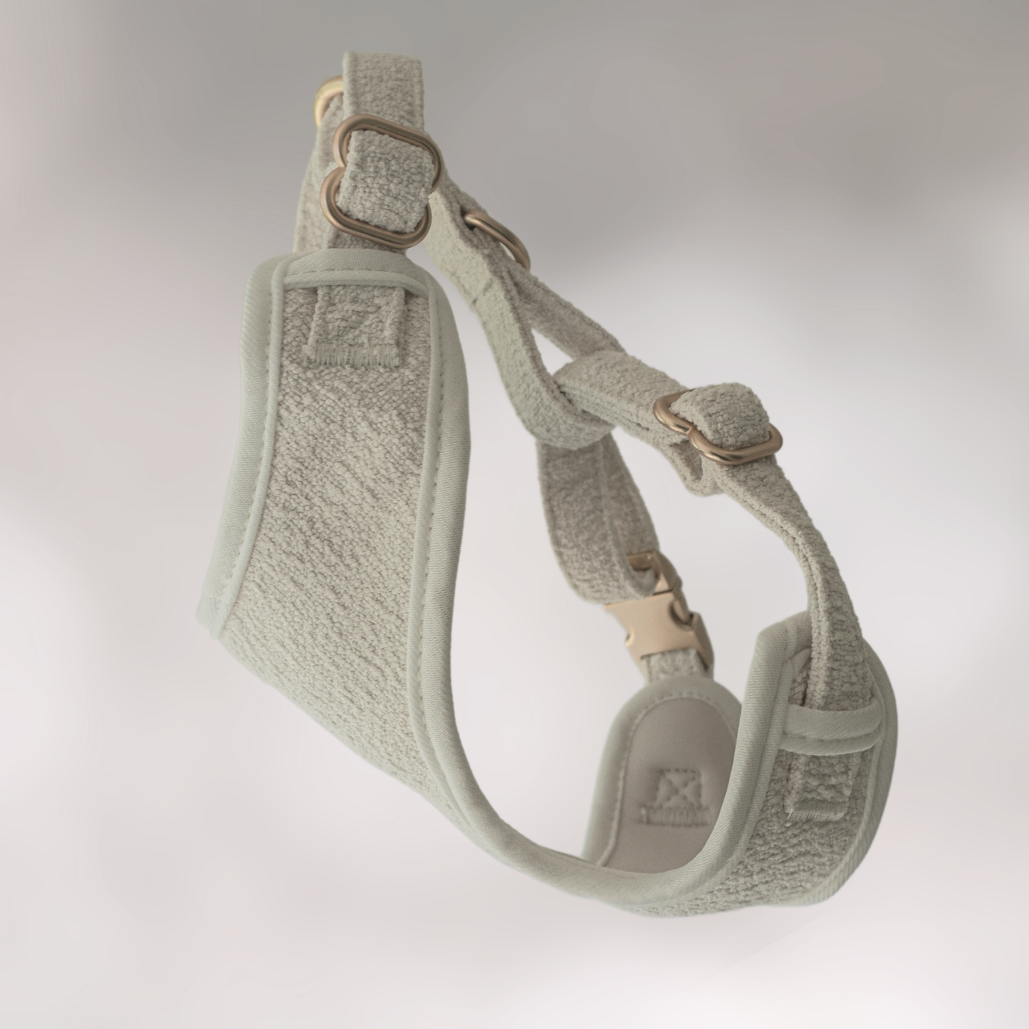 Harnais ajustable Marshmallow Bouclé