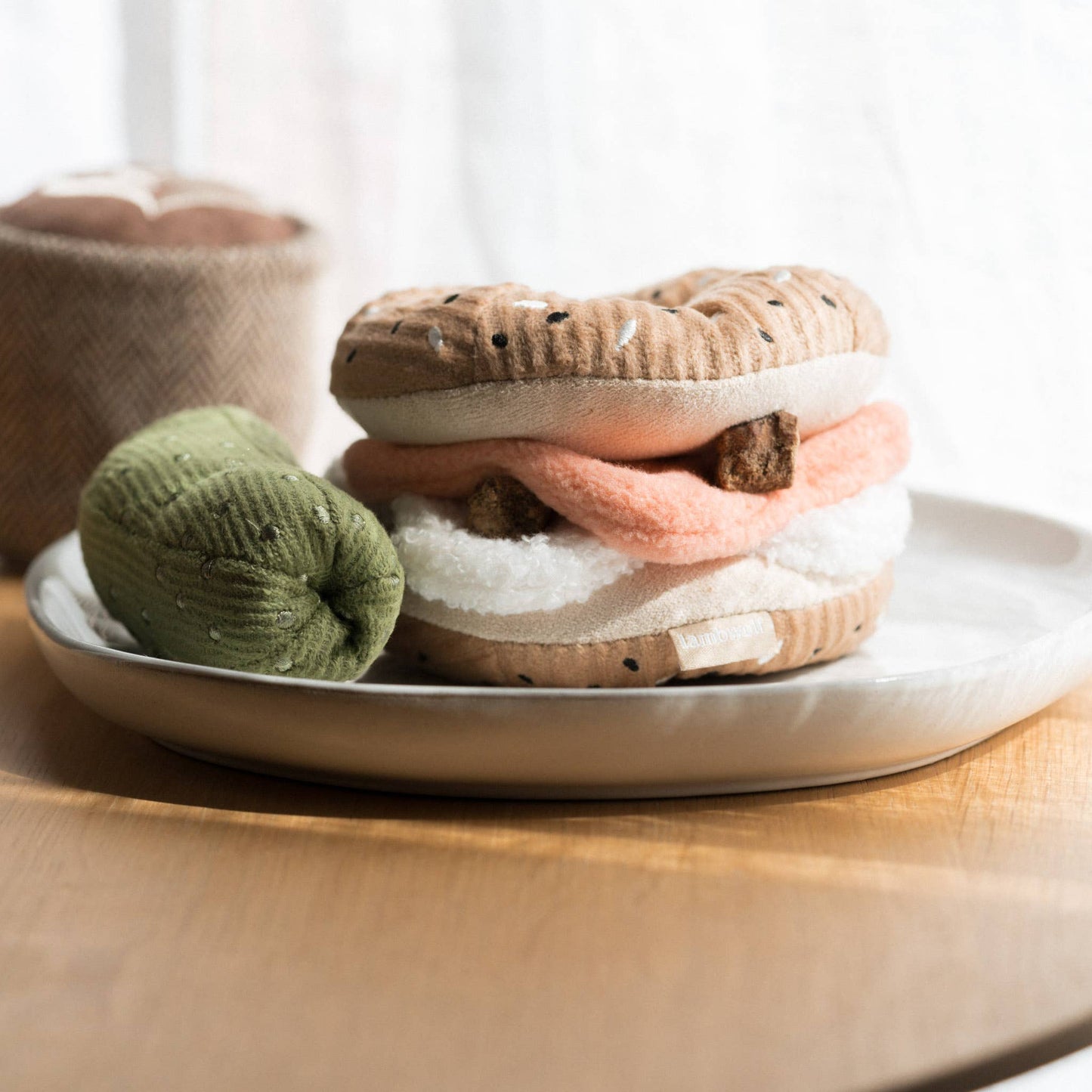 Jouet Bagel et Cornichon