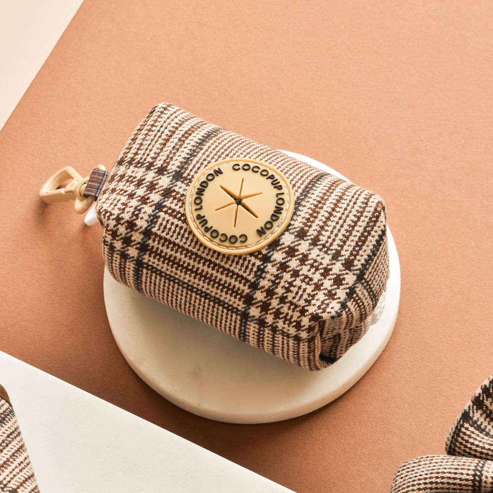 Porte-sac à crottes Pup Plaid