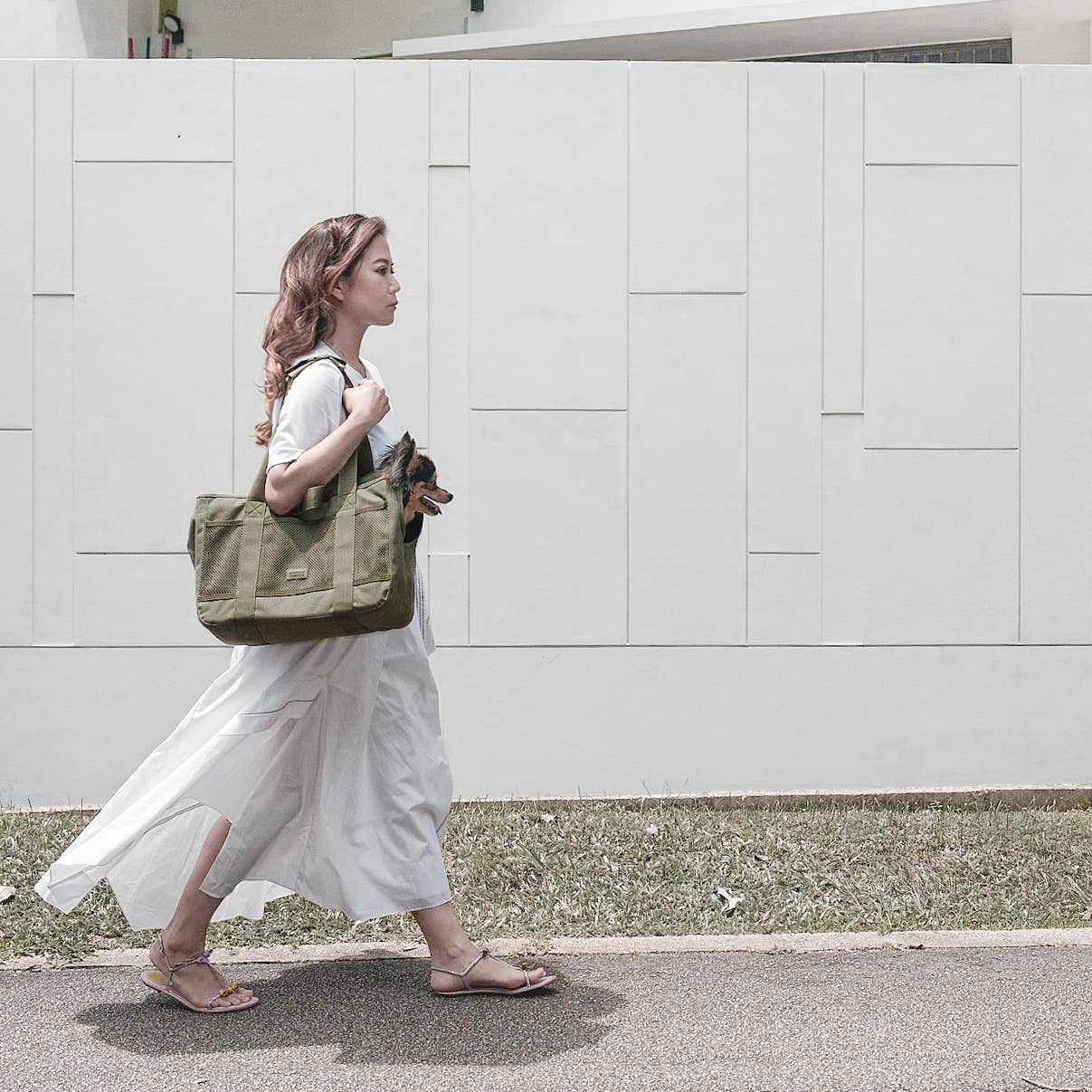 Sac de Transport SUBWAY Kaki