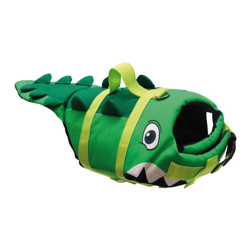 Gilet de sauvetage pour chien - Crocodile: 25 CM