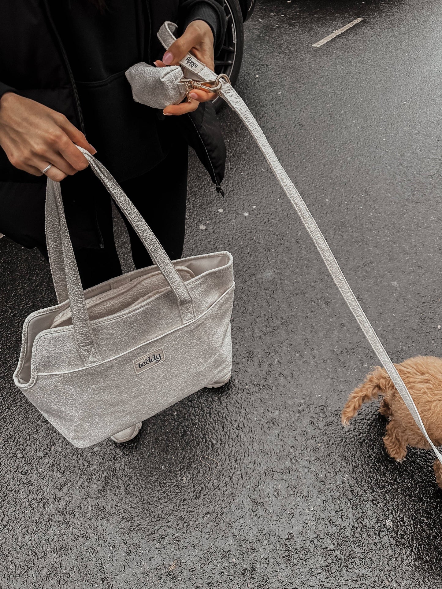 Laisse Marshmallow Bouclé