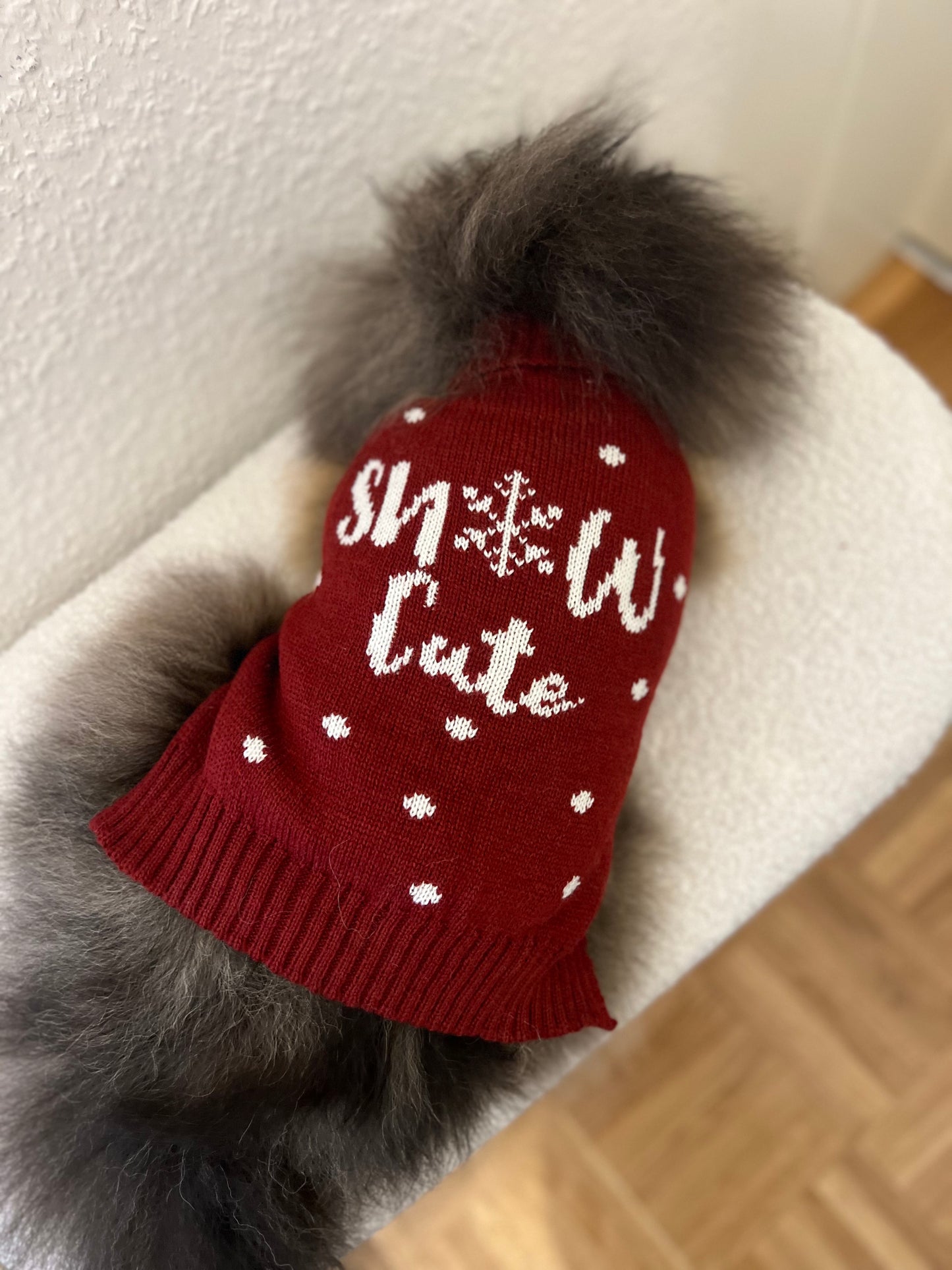 Pull Swow Cute Bordeaux