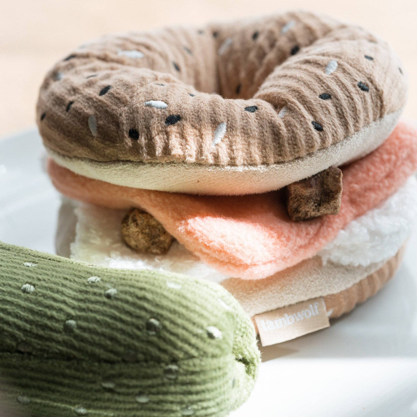 Jouet Bagel et Cornichon