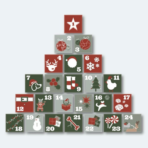 Calendrier de l’Avent pour chien Évident
