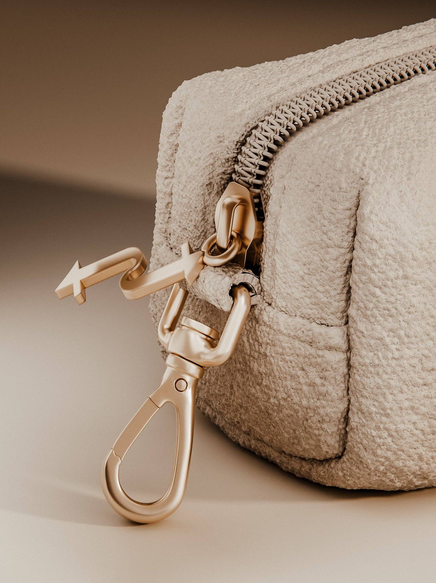 Porte-sac à crottes Marshmallow Bouclé