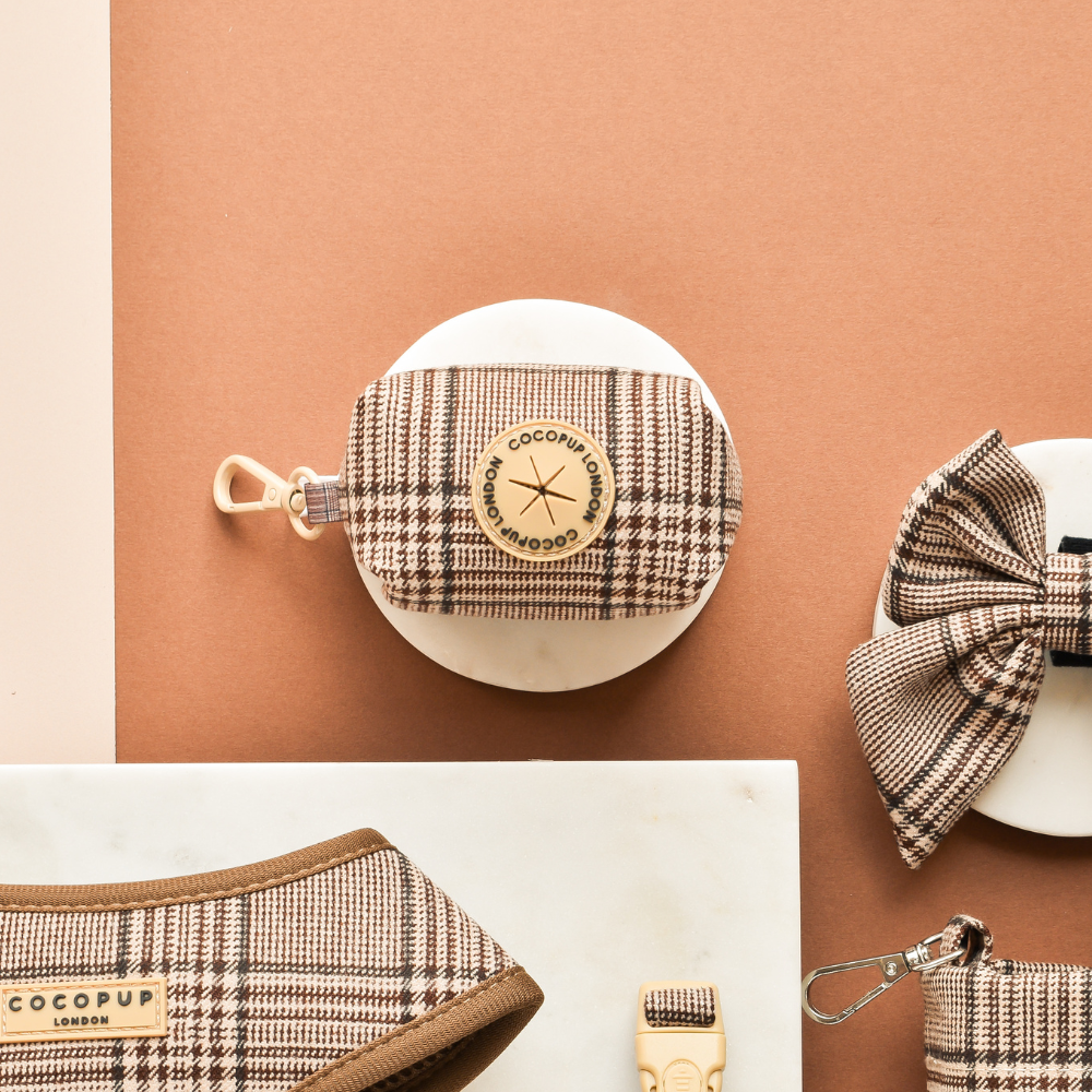 Porte-sac à crottes Pup Plaid