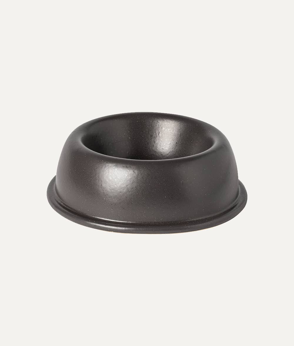 Gamelle pour chien en céramique - Anthracite
