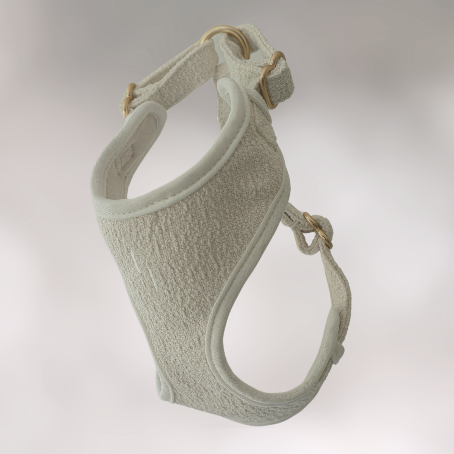 Harnais ajustable Marshmallow Bouclé