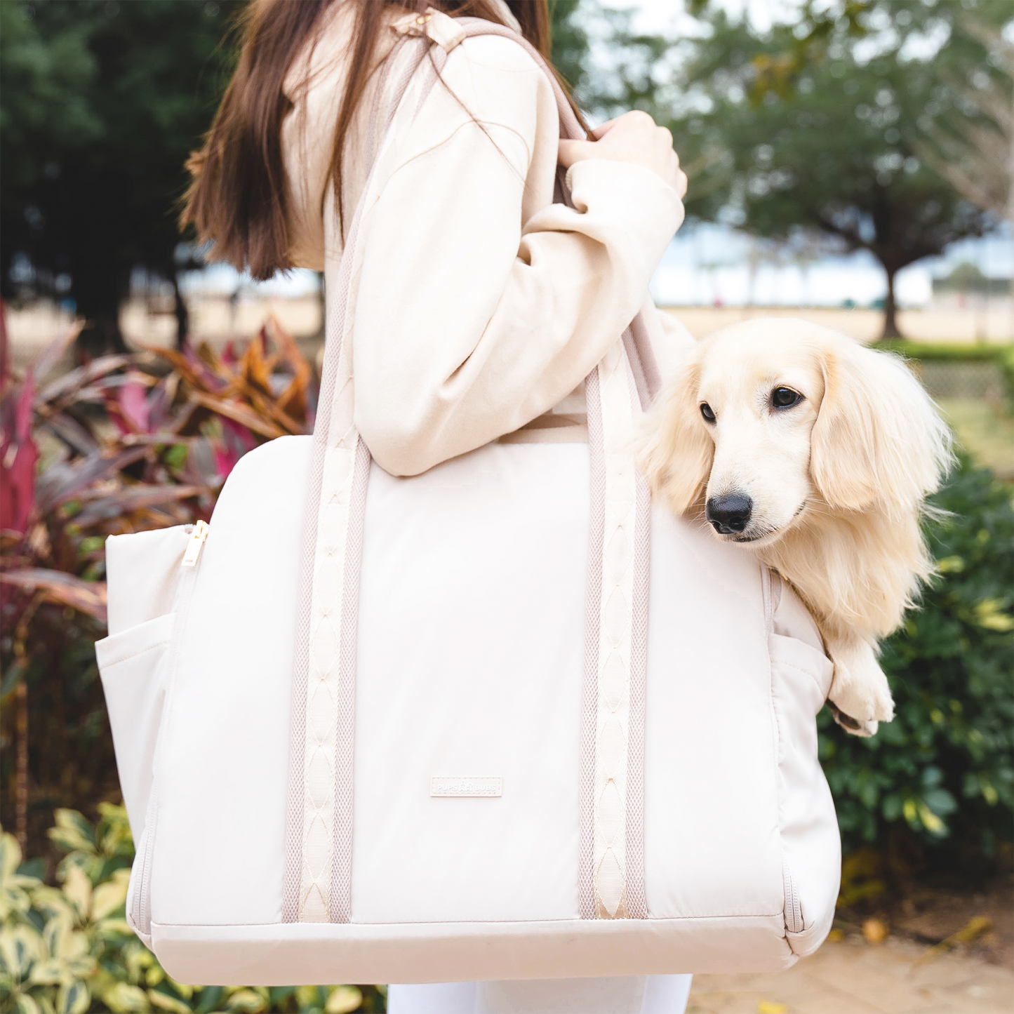 Sac de transport convertible - Beige