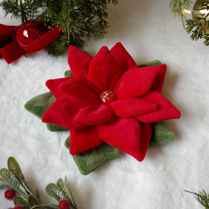 Jouet Fleur de Noël Rouge