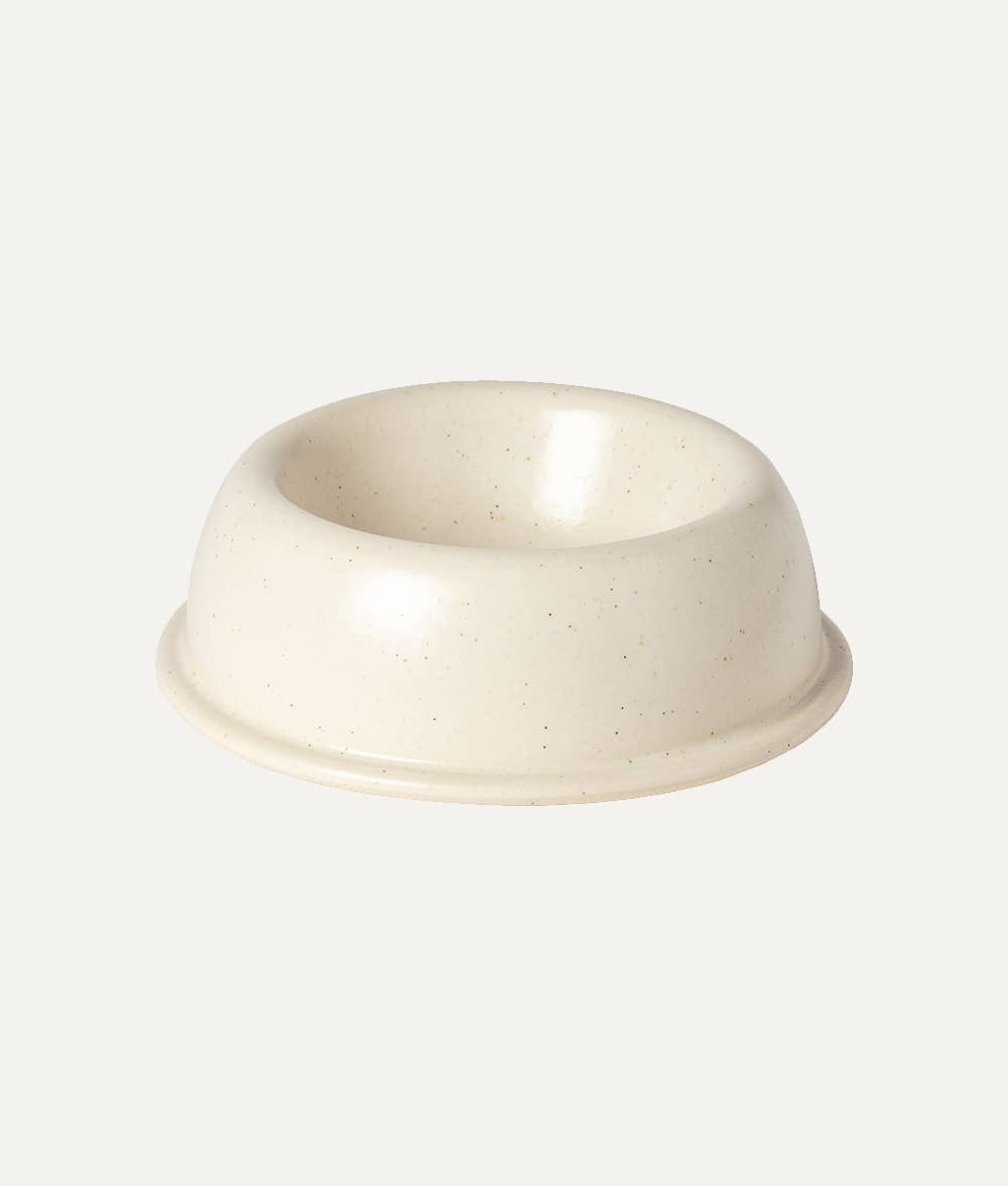 Gamelle pour chien en céramique - Blanc