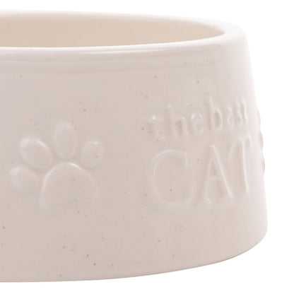 Petit bol pour chat « The Best Cat »