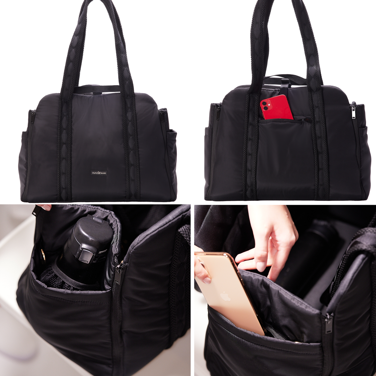 Sac de transport convertible - Noir