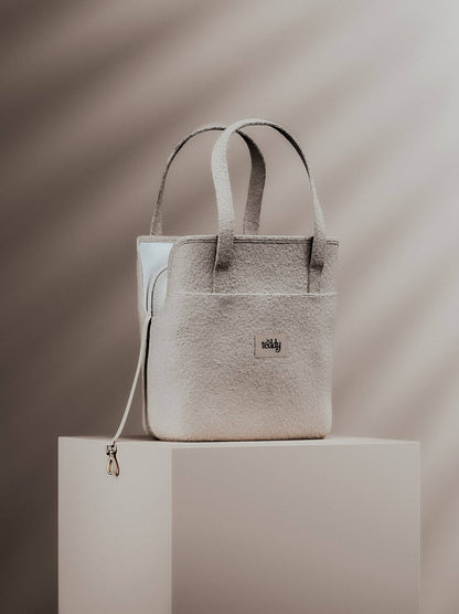 Sac de Transport Marshmallow Bouclé