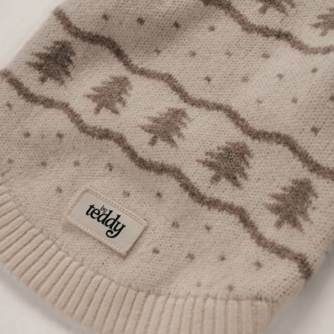 Le Pull à Col Roulé Sapin d’hiver