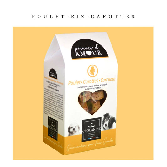 Friandises Biscuits pour chien au poulet