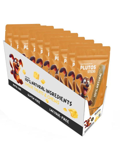 Friandises chien caséine Sticks - Beurre de cacahuète