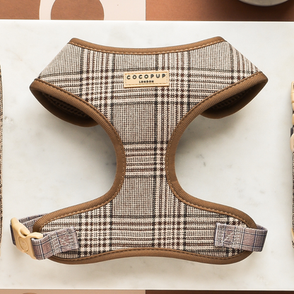 Harnais ajustable Pup Plaid