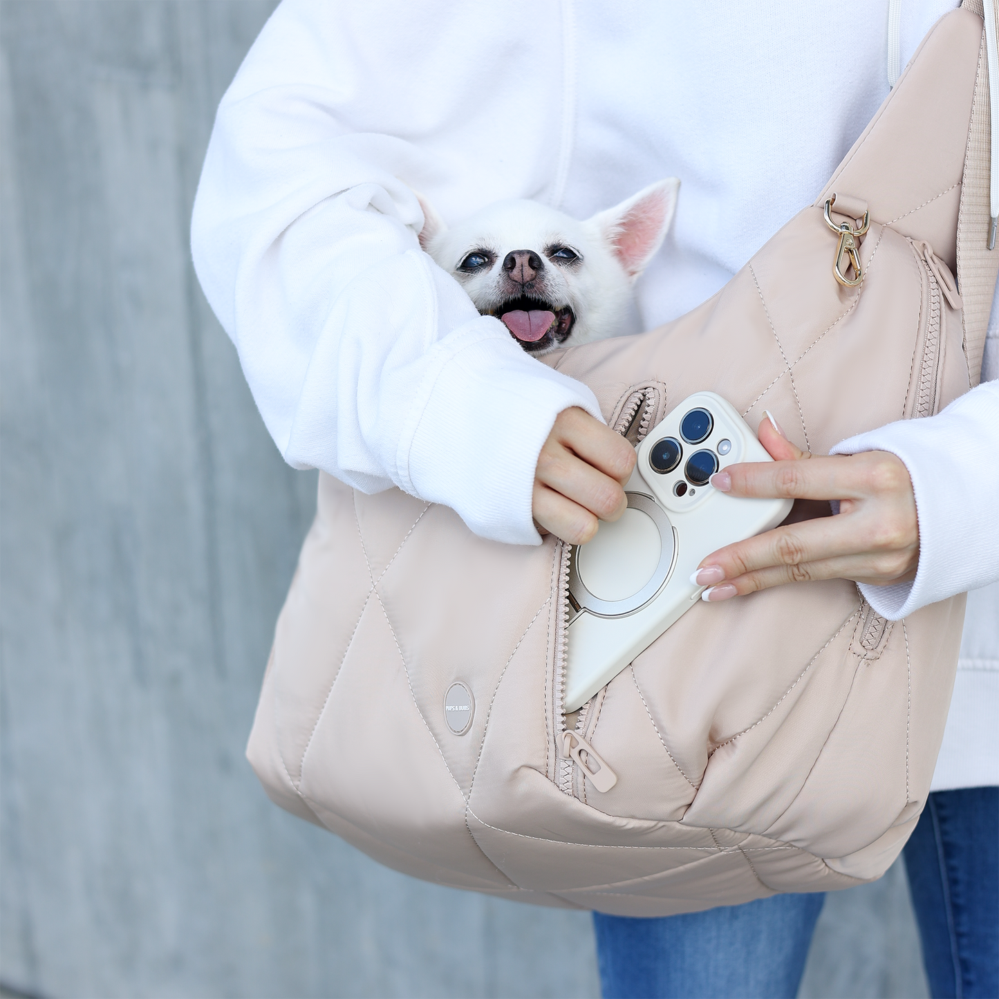 Sac à bandoulière Cloud - Beige