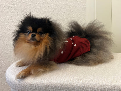 Pull Swow Cute Bordeaux