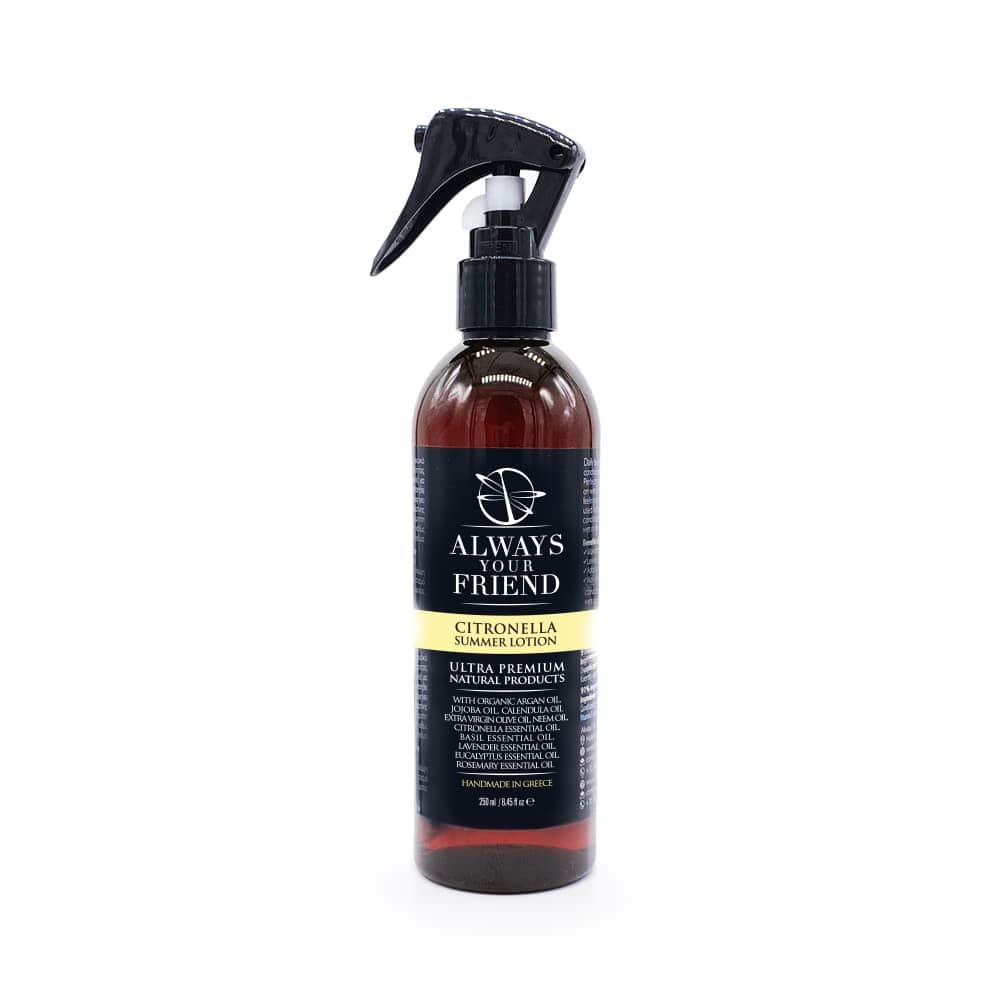 Lotion d'été à la citronnelle - Répulsif anti-parasitaire - Always Your Friend