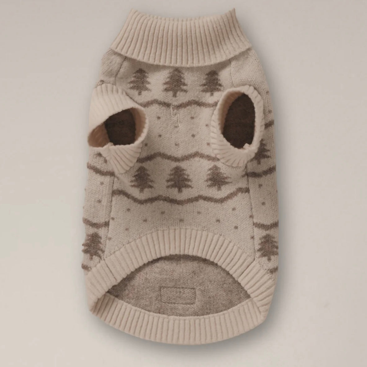 Le Pull à Col Roulé Sapin d’hiver