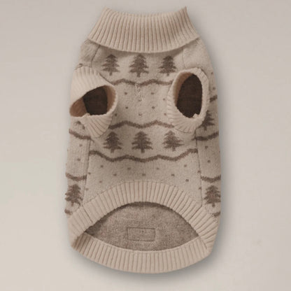 Le Pull à Col Roulé Sapin d’hiver