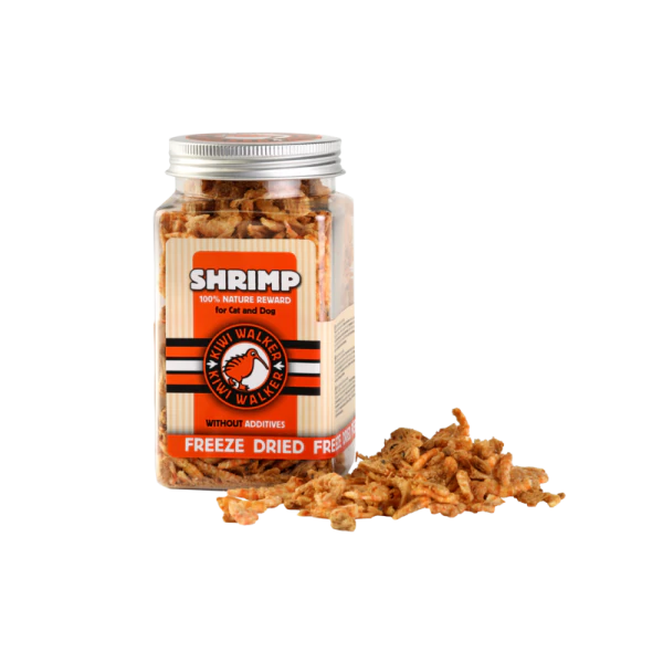 Friandise naturelle pour chien et chat 100% crevettes