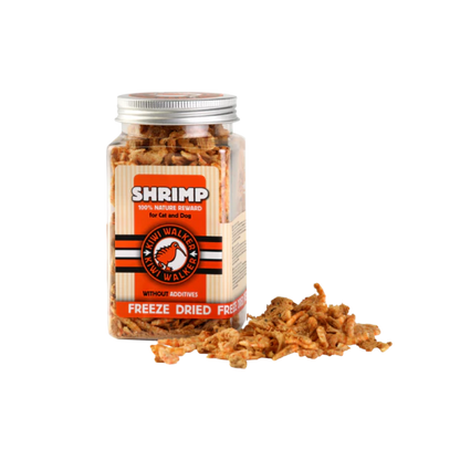 Friandise naturelle pour chien et chat 100% crevettes