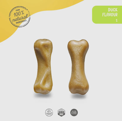 Plutos - Os a mâcher pour chien à la caséine saveur Canard