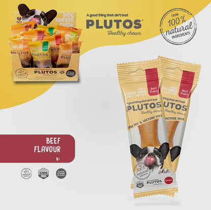 Plutos - Os a mâcher pour chien à la caséine saveur Boeuf