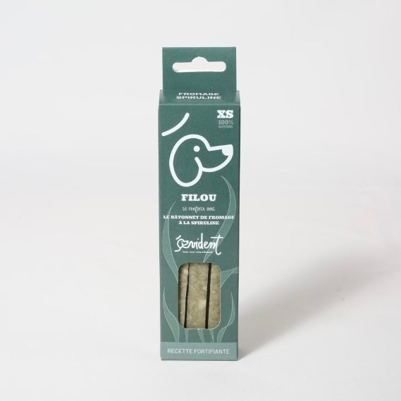 Bâtonnet de Fromage de Yak Spiruline Petit Chien XS / S