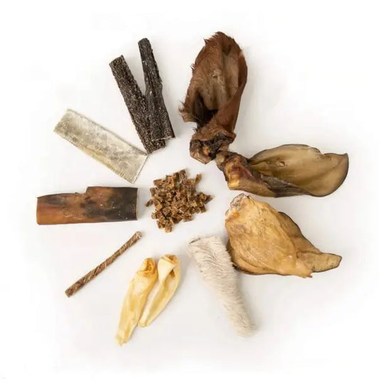 Pack mix friandises séchées - Mastication faibles en calories