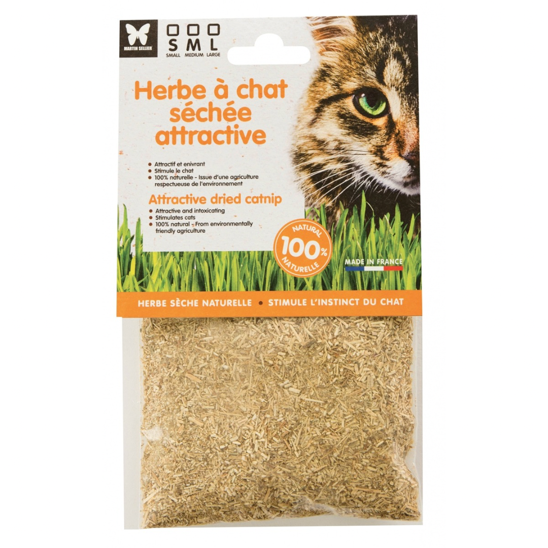 Herbe à Chat séchée - Stimule l'instinct du chat