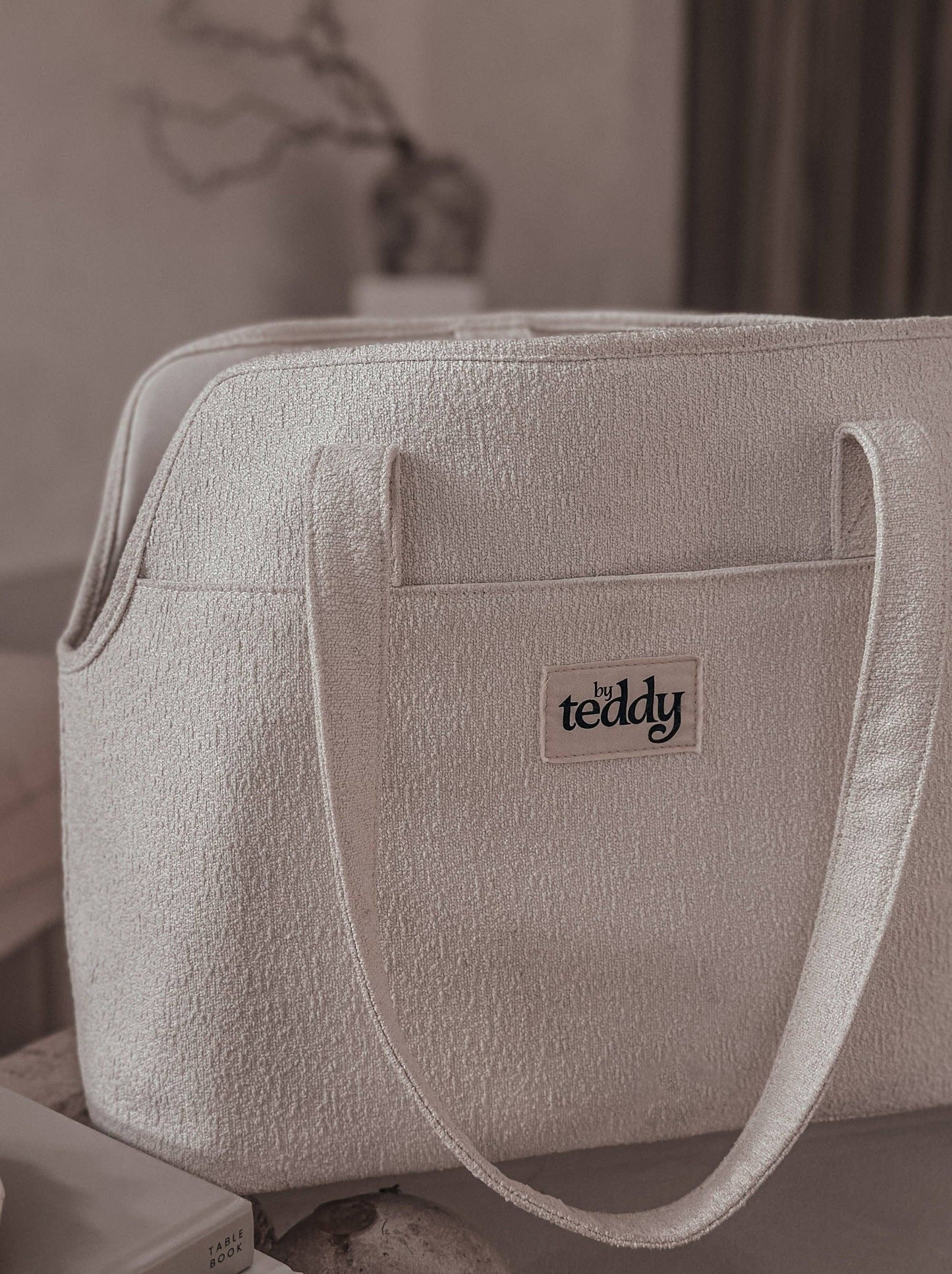 Sac de Transport Marshmallow Bouclé