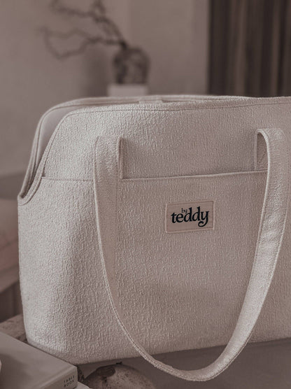 Sac de Transport Marshmallow Bouclé