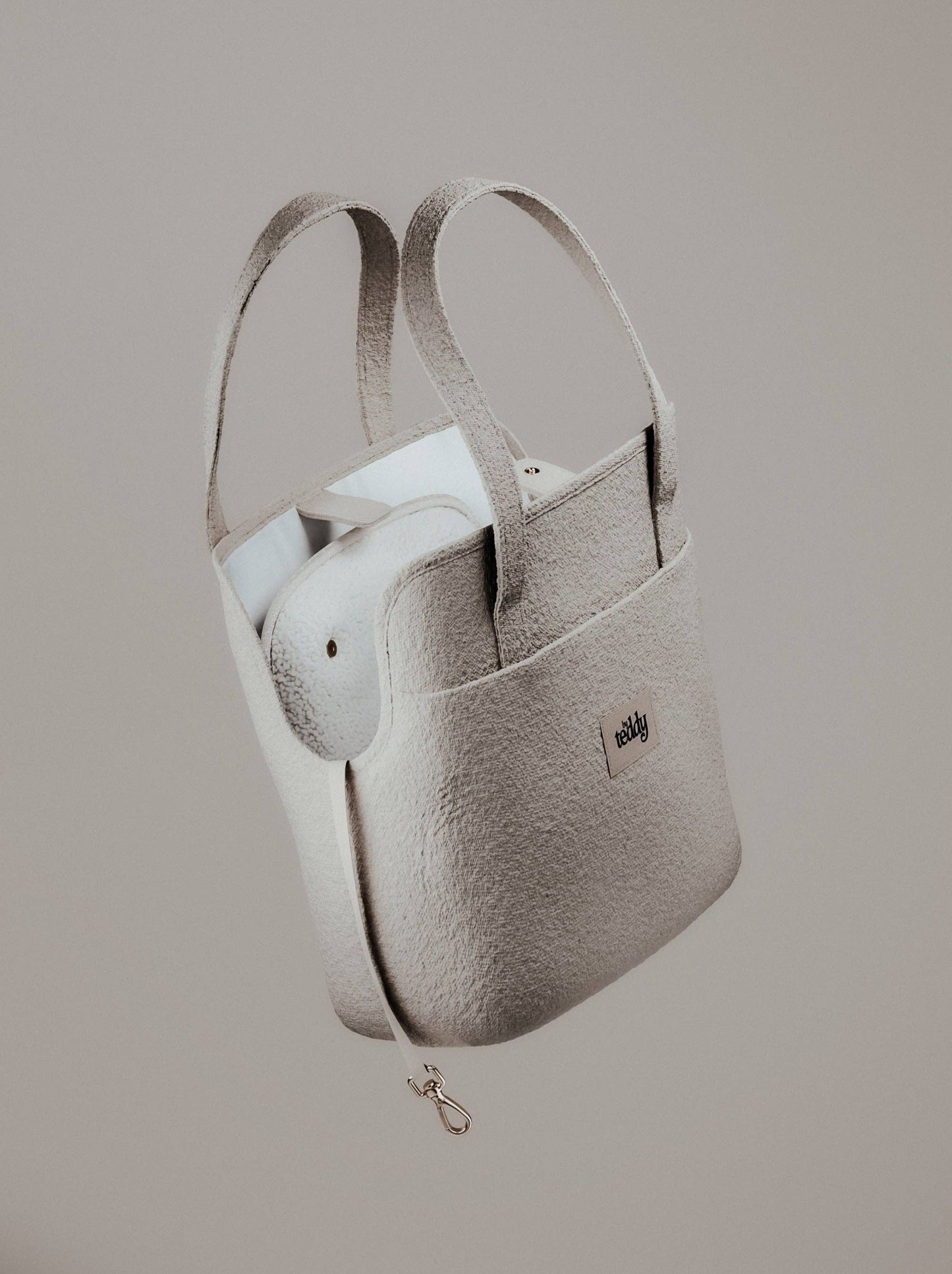 Sac de Transport Marshmallow Bouclé