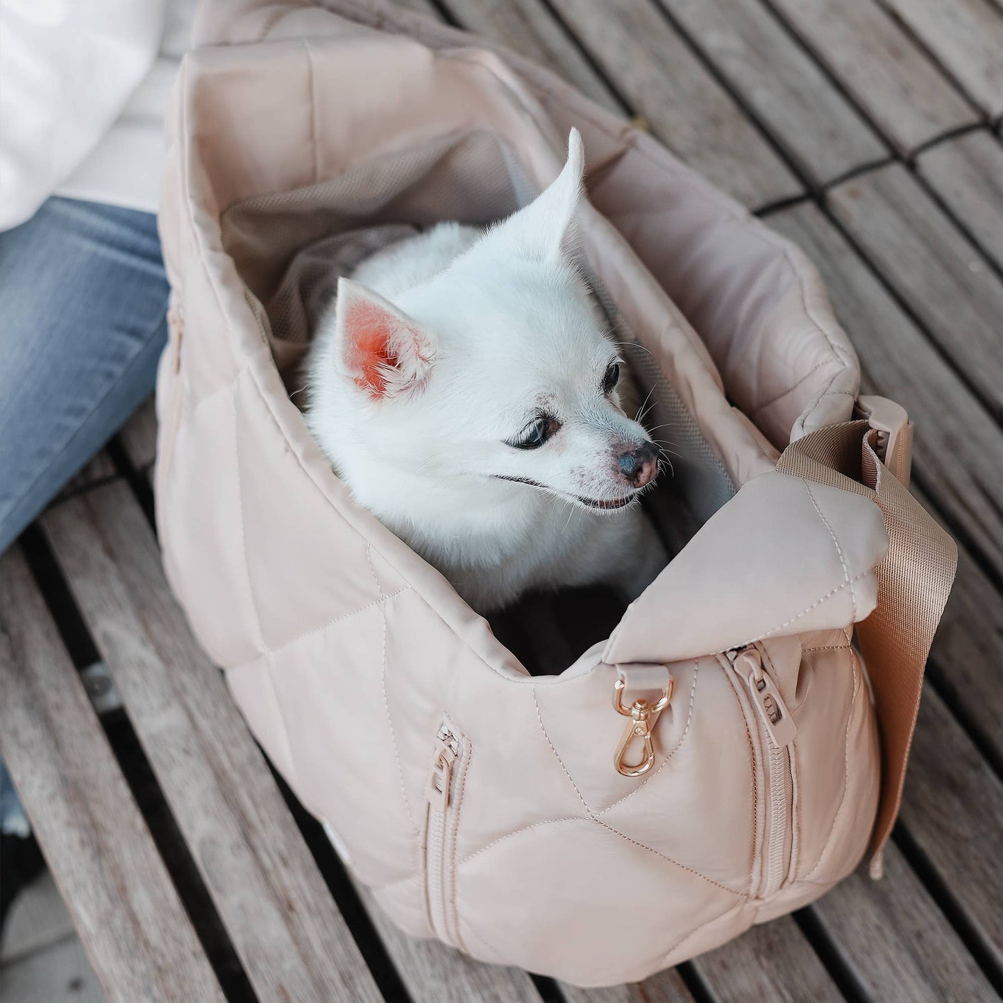 Sac à bandoulière Cloud - Beige