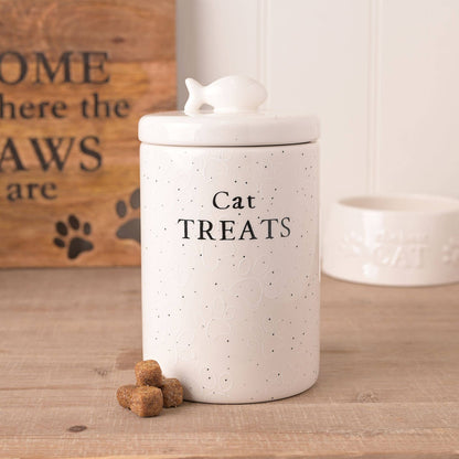 Pot à friandises Paw Prints - Chat