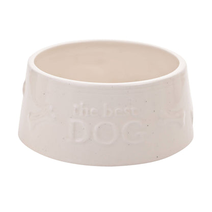 Grand bol pour chien « The Best Dog »