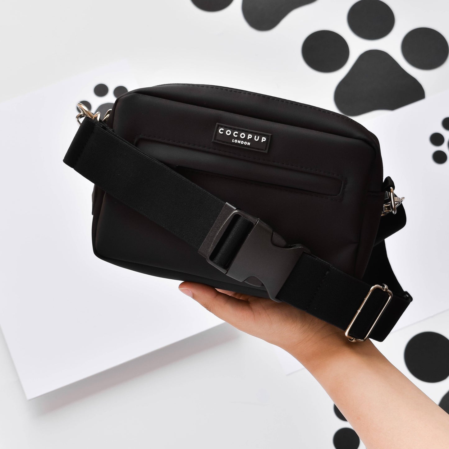 Bandoulière pour sac - Noir uni