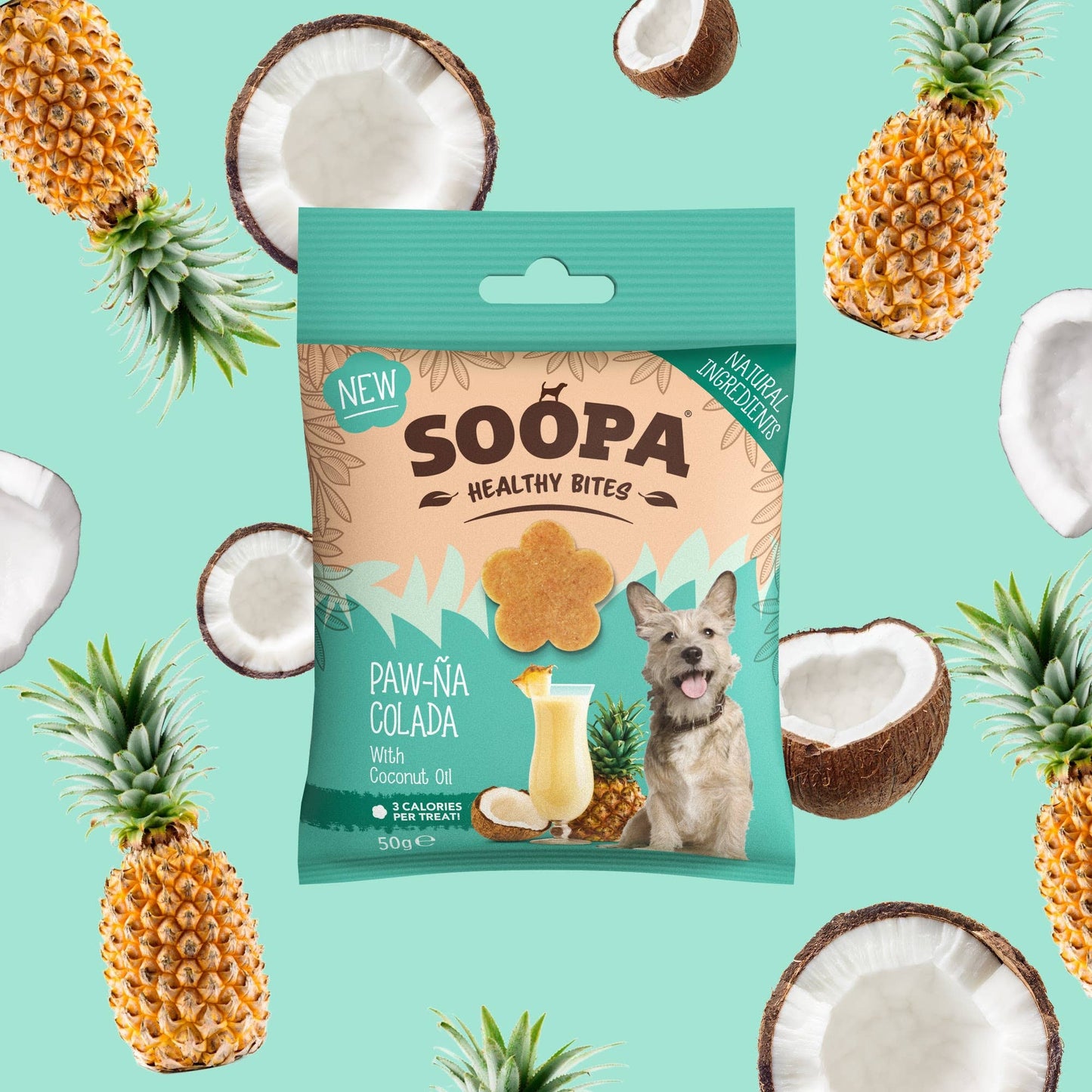 Friandises pour chiens Paw-Na Colada: Paquet simple