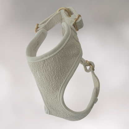 Harnais ajustable Marshmallow Bouclé