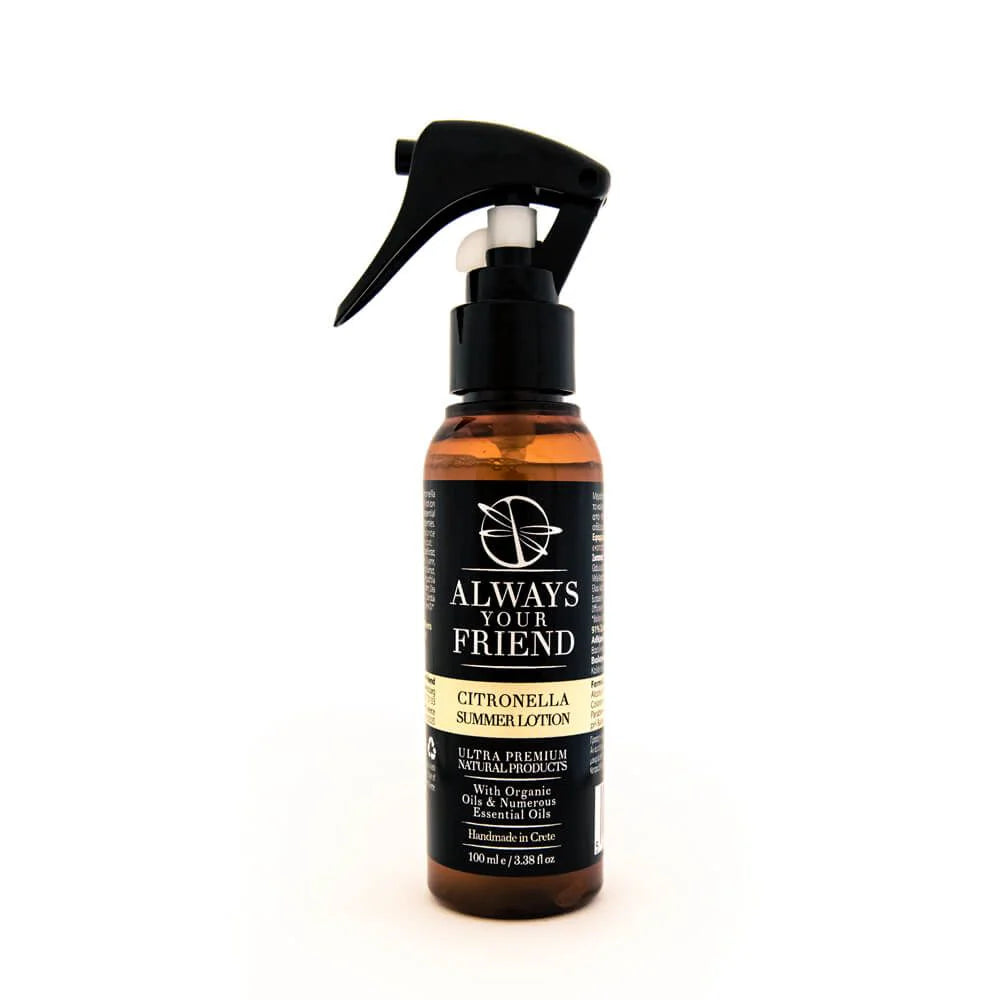 Lotion d'été à la citronnelle - Répulsif anti-parasitaire - Always Your Friend