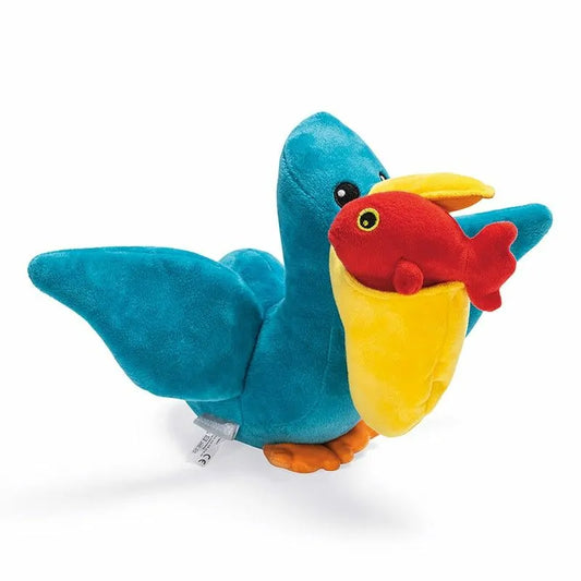 Jouet d'enrichissement Pélican et son Petit Poisson