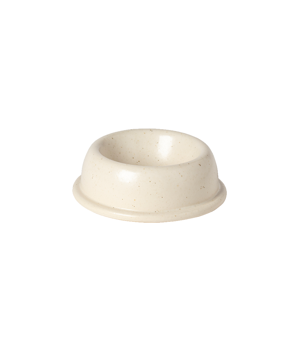 Gamelle pour chien en céramique - Blanc